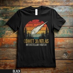3I ATLAS Shirt Retro Space Graphic Tee